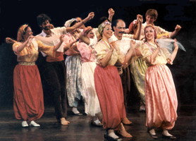 1974-1985 Tomov Ensemble doing a Gypsy dance