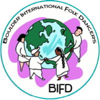 Boulder International Folk Dancers logo