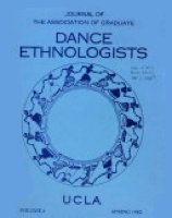 The Journal of the Association of Graduate Dance Ethnologists