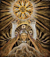 Bread Offering 2 by Tatiana Nikolova-Houston