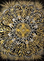 Folk Dance Mandala by Tatiana Nikolova-Houston