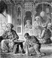 Turkish Coffeehouse Scene